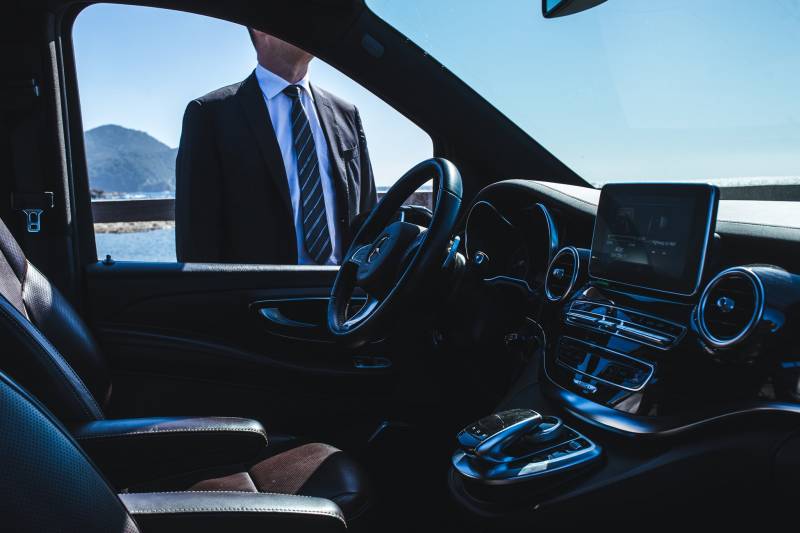 Voiture avec chauffeur pour hôtel Soleil d'Or Megève